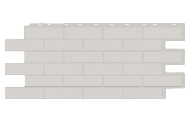Фасадная панель T-Siding Кирпич Модерн Эко Уайт купить в Туле