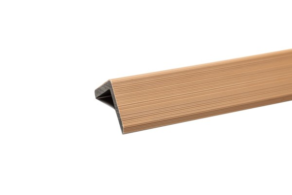 Уголок торцевой Ecodecking Скай коэкструзия 45х45х3000 Бук купить в Туле