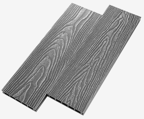 Террасная доска из ДПК RusDecking Unodeck Vintage - Серый купить в Туле